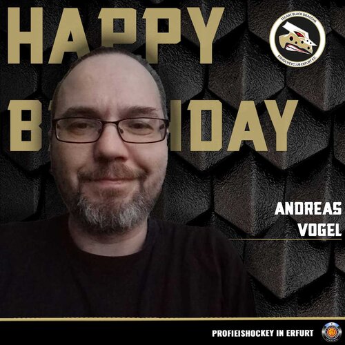 Alles Gute, Andreas...